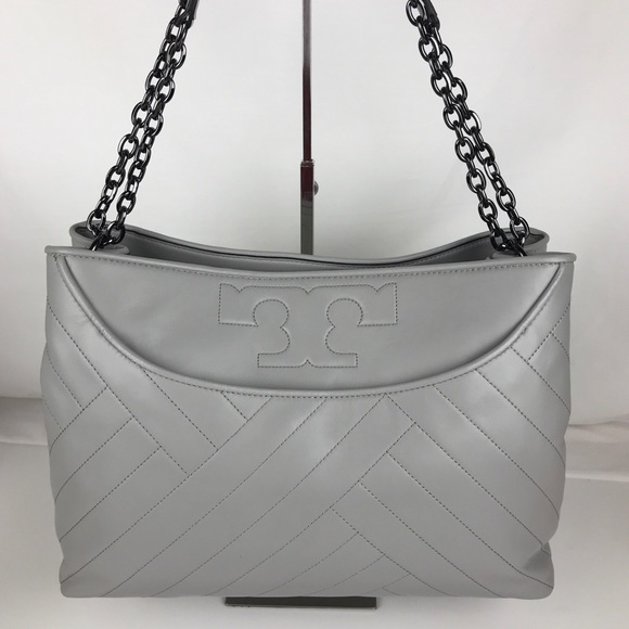 Tory Burch Handbags - New Tory Burch Alexa Slouchy Leather Tote 36911